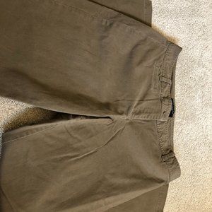 Talbots, 10P Curvy, Pants, Brown/ Olive